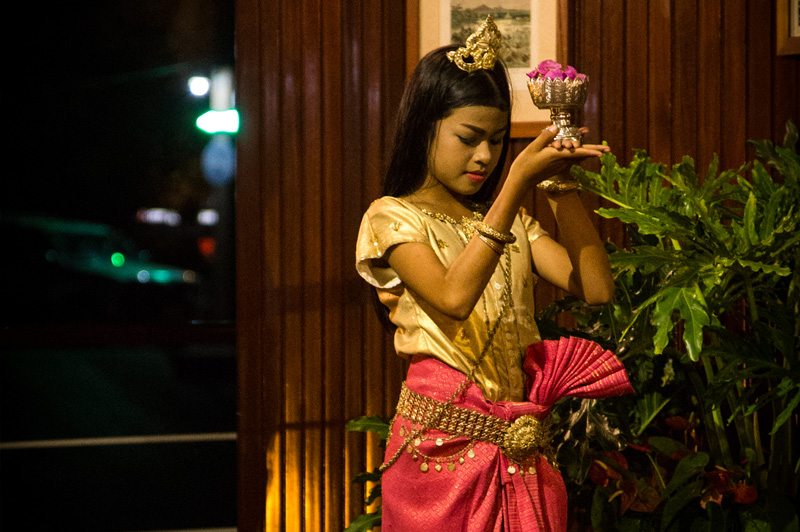 Young performer from the Cambodian Light Children Association near Phnom Penh. Image: Kim Lambert