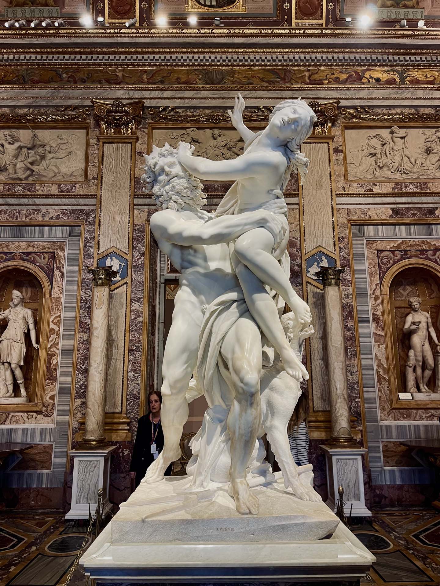 Pluto and Proserpina created by Gian Lorenzo Bernini luxury travel