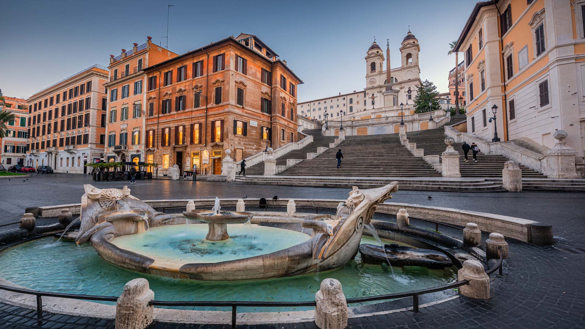 Spanish steps and Piazza di Spagna square in Rome, Italy luxury travel