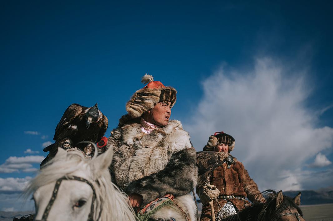 Eagle hunters in Mongolia luxury holiday