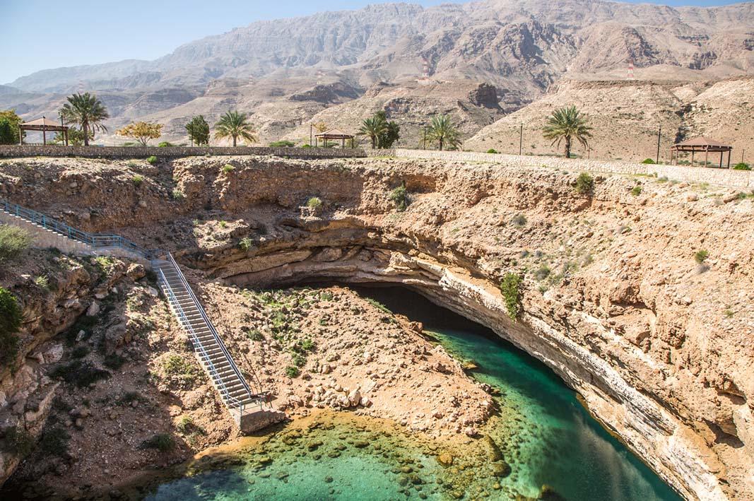 Bimmah Sinkhole One of A Kind Luxury holiday Oman.