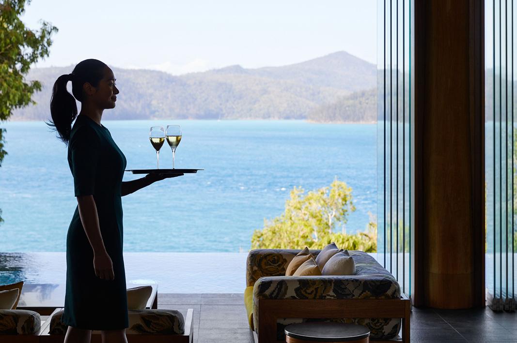 qualia's long pavilion luxury hotel