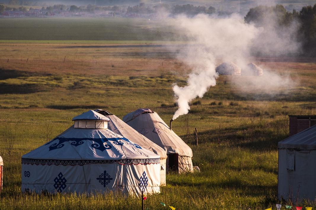 A traditional Mongolian ger one of a kind luxury holiday