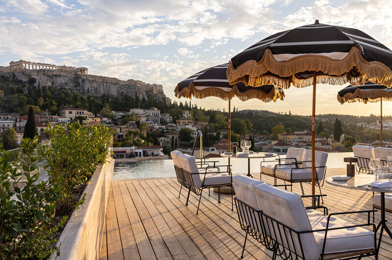 The Dolli athens rooftop luxury hotel trends blog