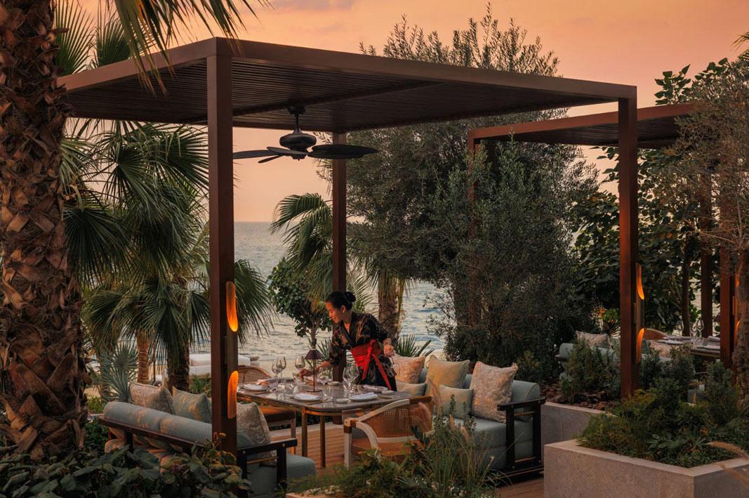 Jumeirah's Marsa Al Arab dining, Dubai.