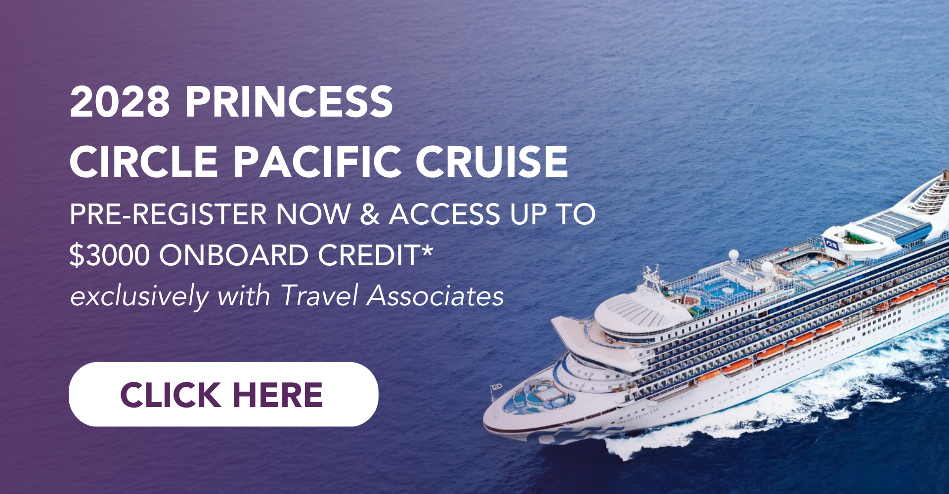 Princess 2028 Circle Pacific Cruise