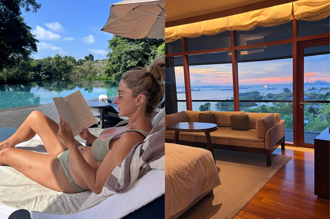 Luxury travel: Amy Gerard at Capella Singapore