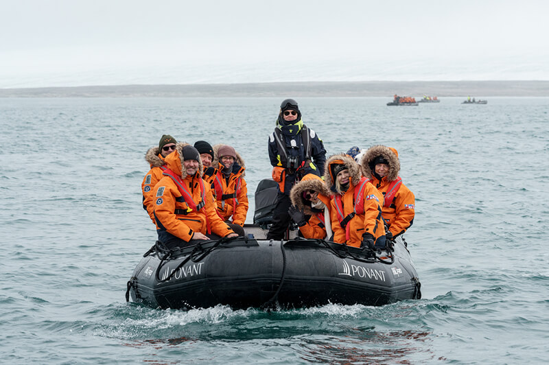 Ponant luxury North Pole cruise