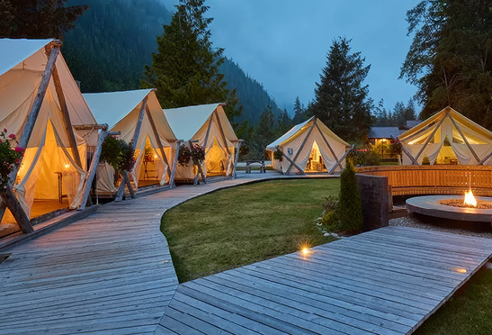 Travel Associates luxury travel wild wonders holiday Clayoquot Wilderness lodge, Canada