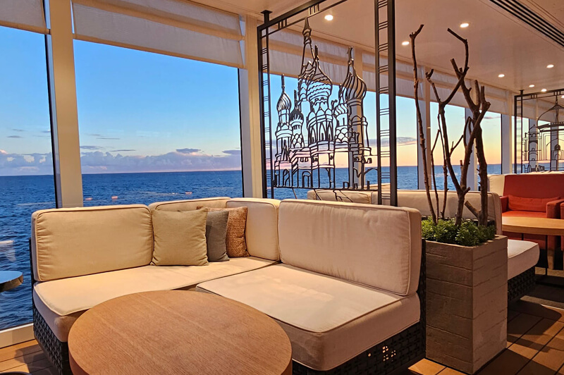 Lounge area on Viking Neptune