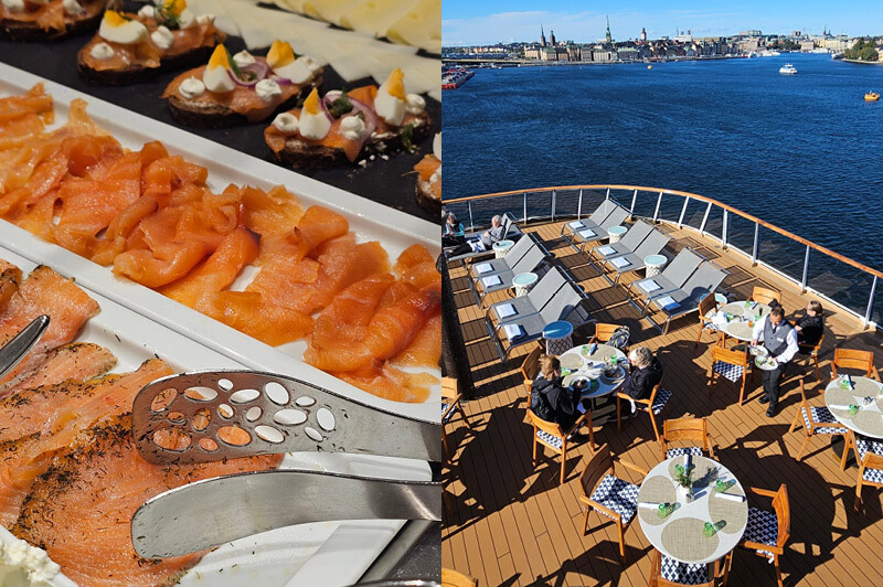 Dining on Viking Neptune