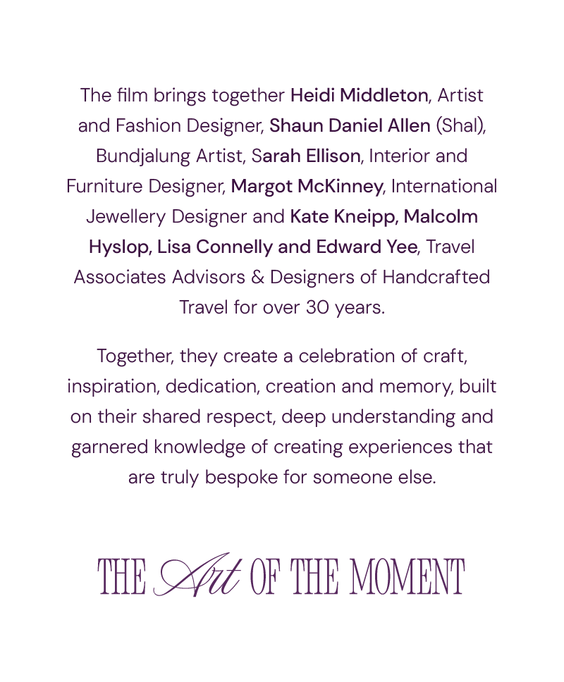 The Art of the Moment