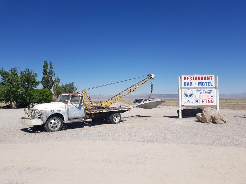 The quirky Little'Ale'Inn, Nevada, USA