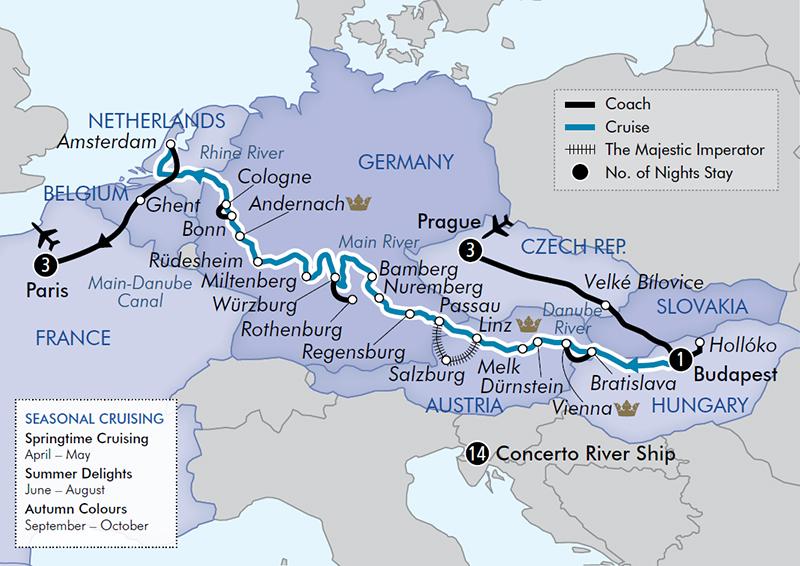 22-Day Magnificent Europe Prague Paris. Image courtesy of APT.