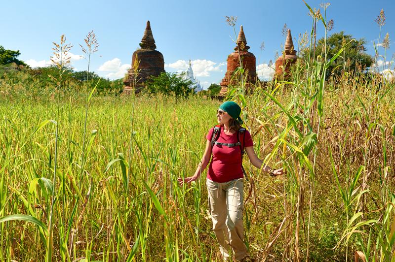 Bagan Walk, Myanmar