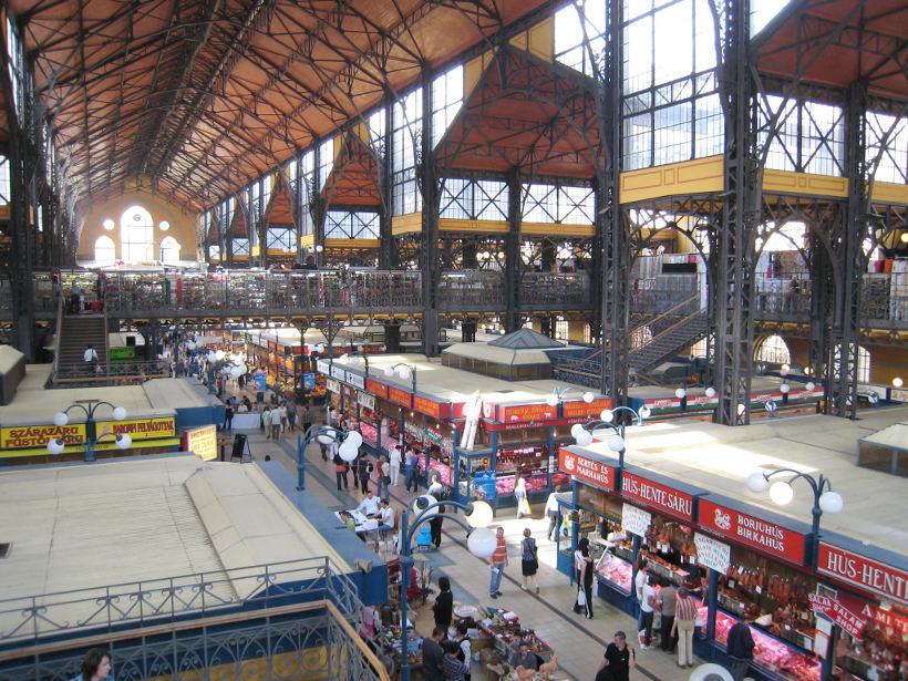 Travel Associates budapest market hall interior