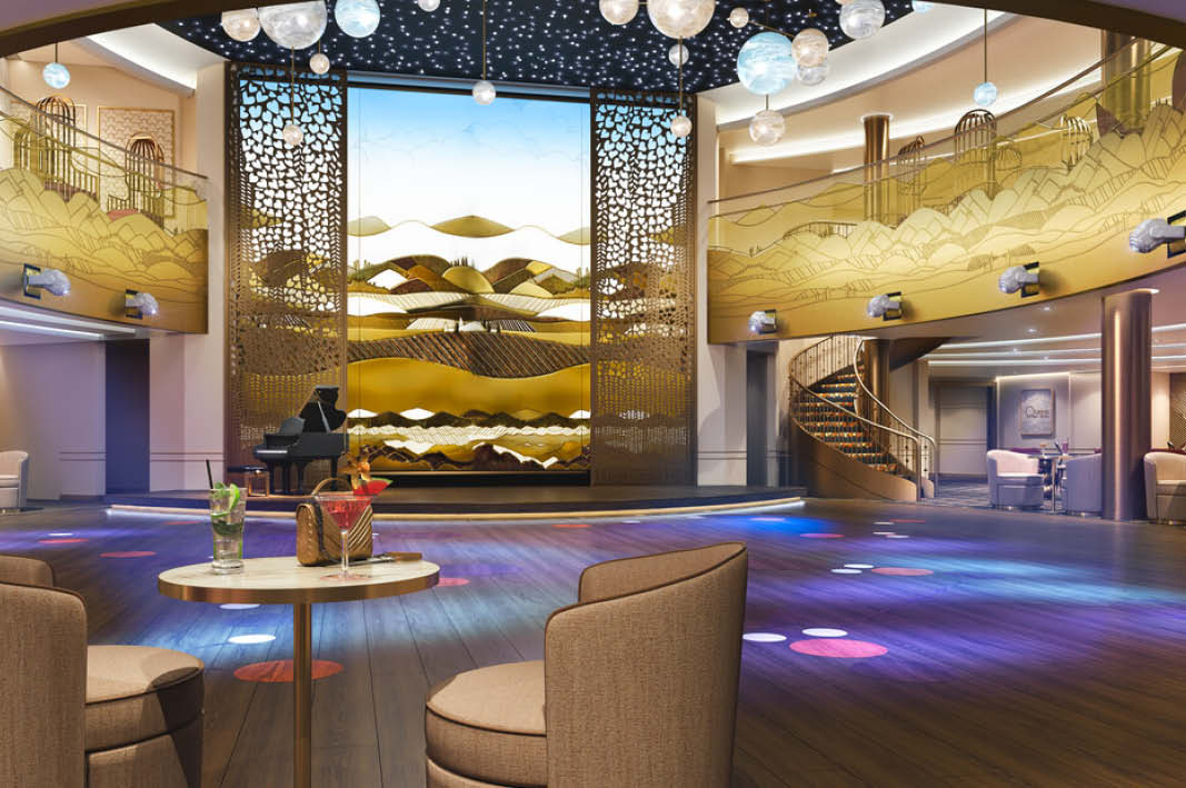 Travel Associates A First Look at Cunard's New Ship, Queen Anne