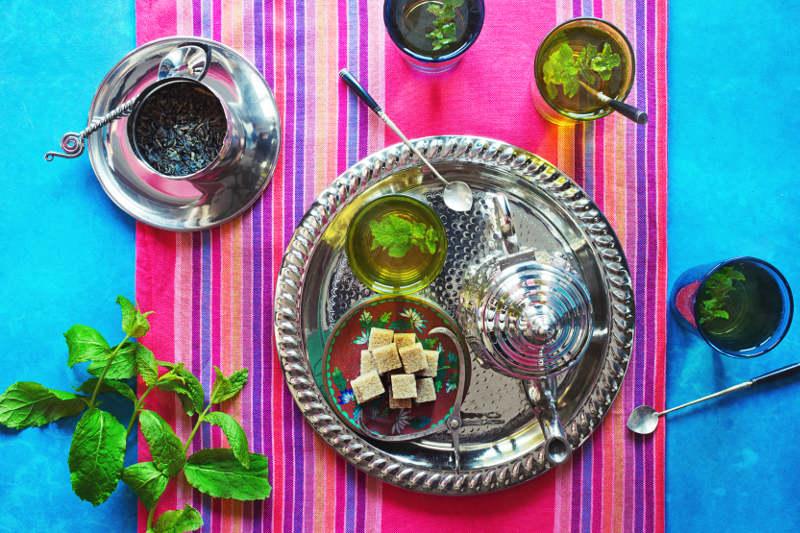 Moroccan mint tea