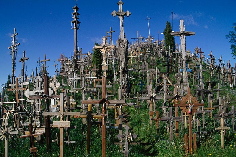 The hill of crosses, Lithuania