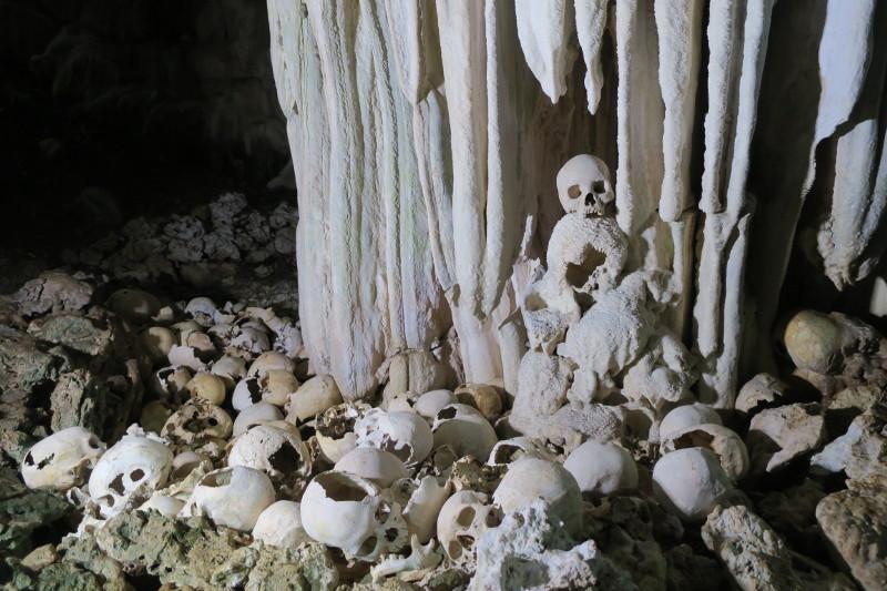 Skull cave Tawali Papua New Guinea