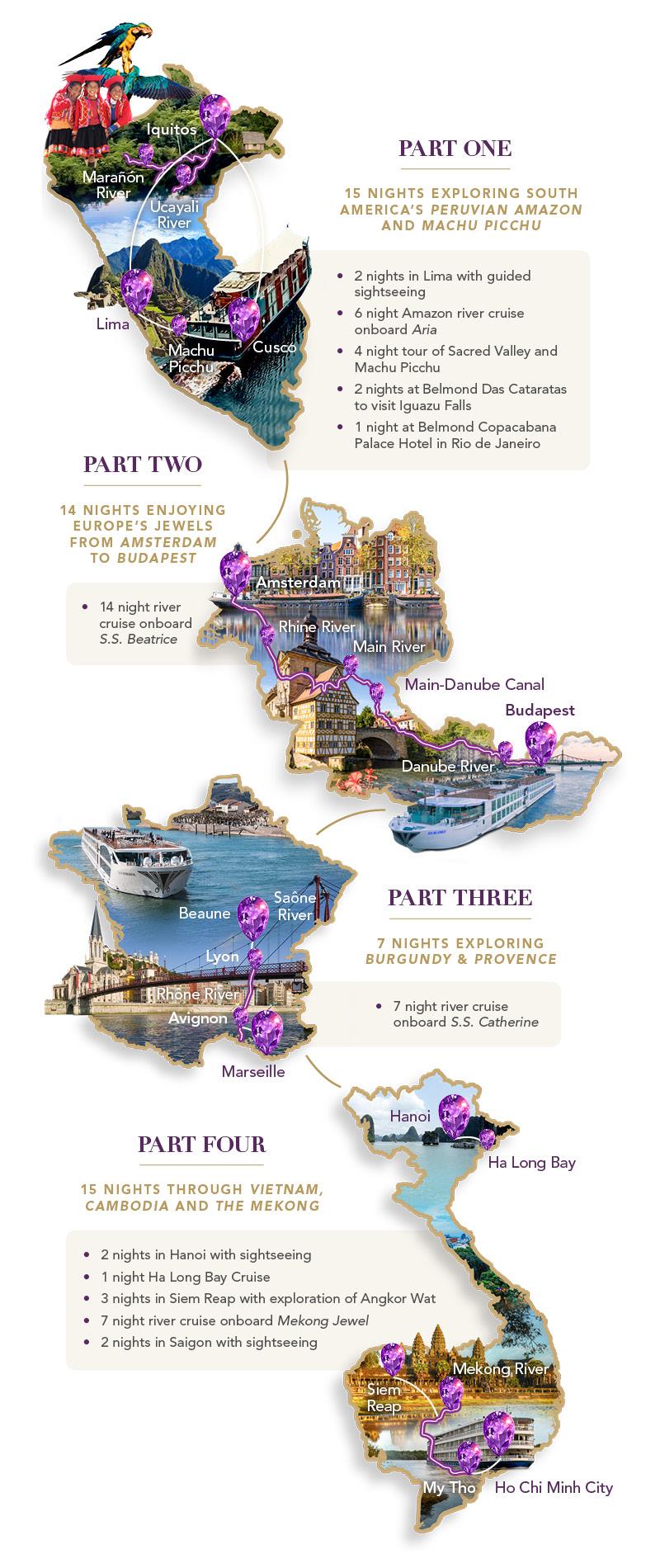 Travel Associates The most exclusive river cruise in the world (with room for only 68 guests)