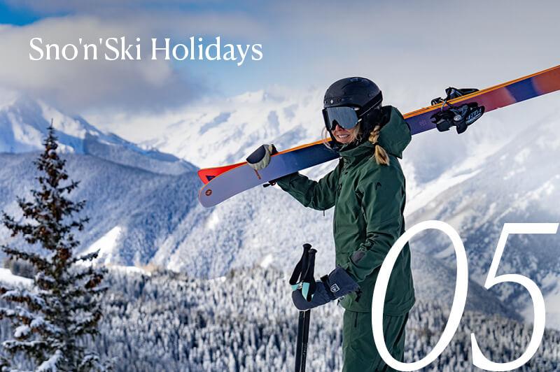 Sno'n'Ski, luxury ski holiday, Alps, Rockies