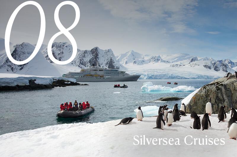 Silversea, luxury cruising, Chile, Antarctica