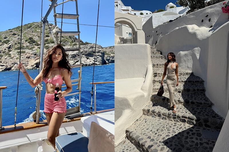 Travel Associates  Island-Hopping in Style: Maria Thattil's Luxury Greek Getaway