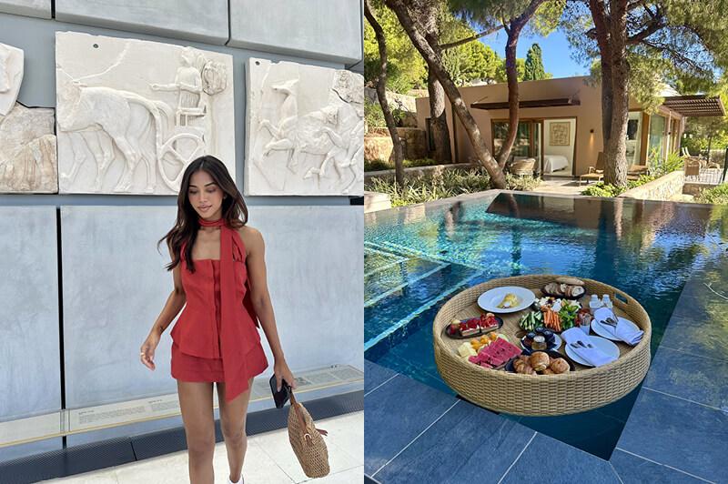Travel Associates  Island-Hopping in Style: Maria Thattil's Luxury Greek Getaway