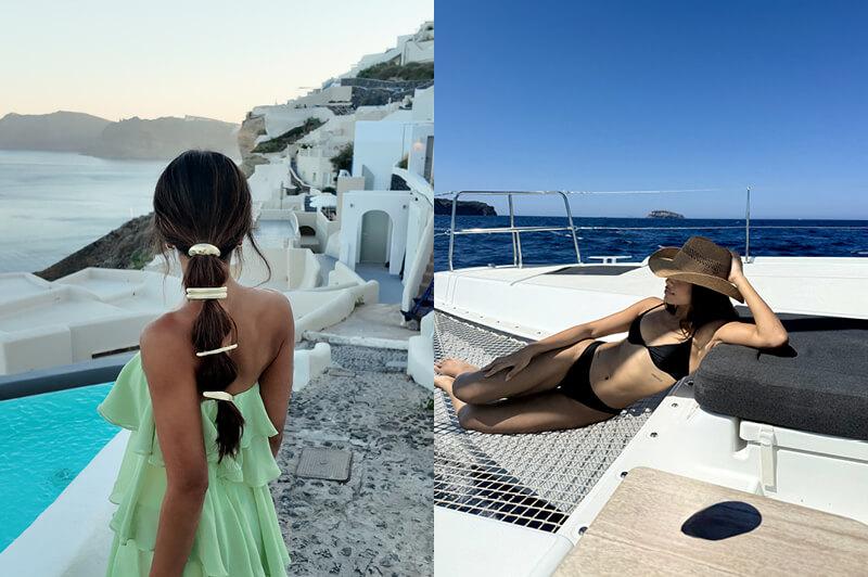 Travel Associates  Island-Hopping in Style: Maria Thattil's Luxury Greek Getaway