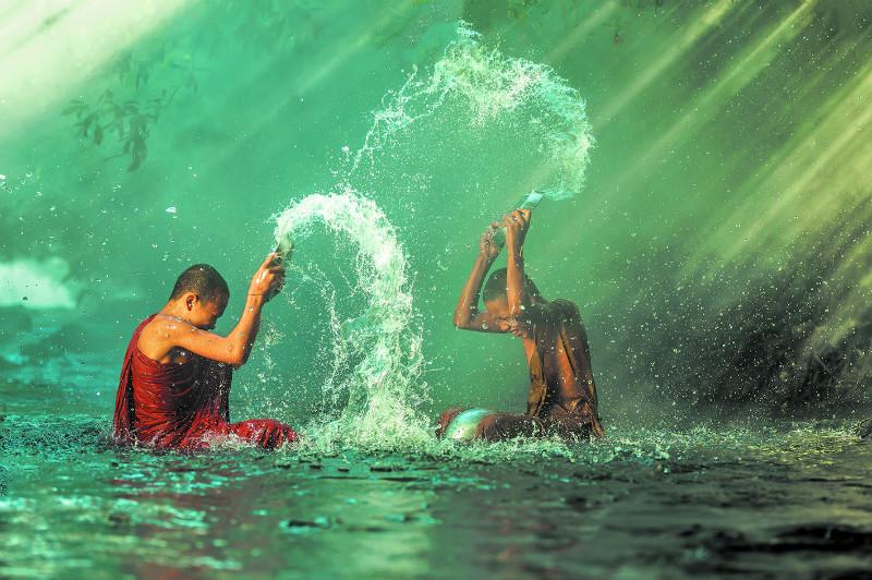 Thai New Year (Songkran), Thailand on 13 to 15 April 2016. Image: Getty