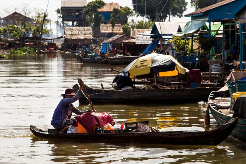 Local businesses along the Meknong benefit from Uniworld