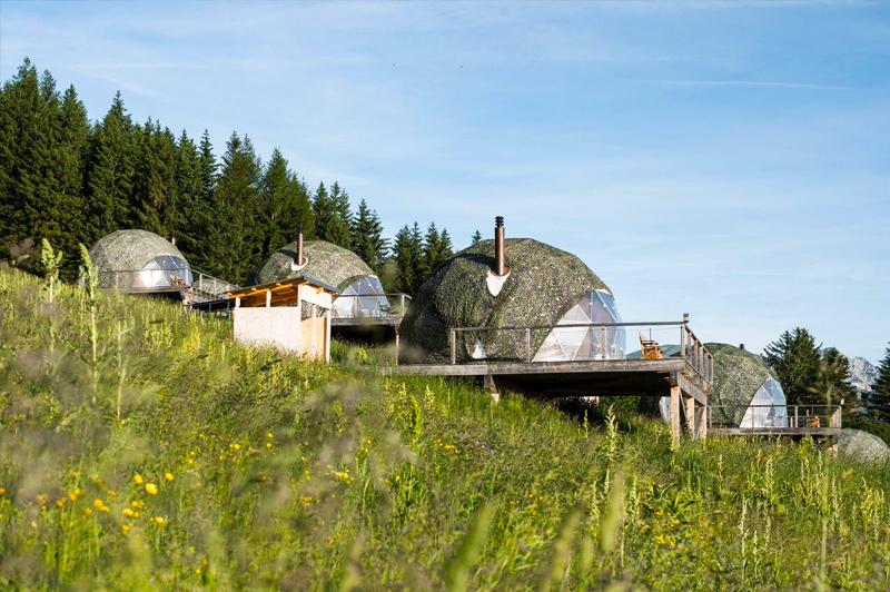 Prime spot on the mountain (Image: Whitepod Resort)