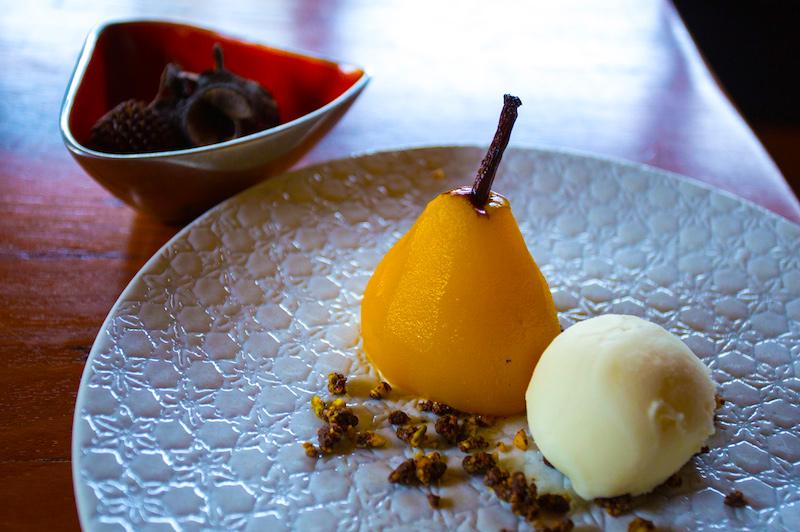 Enjoy fabulous regional food and of course, a selection of Victoria's best wines. Image: Great Walks of Australia